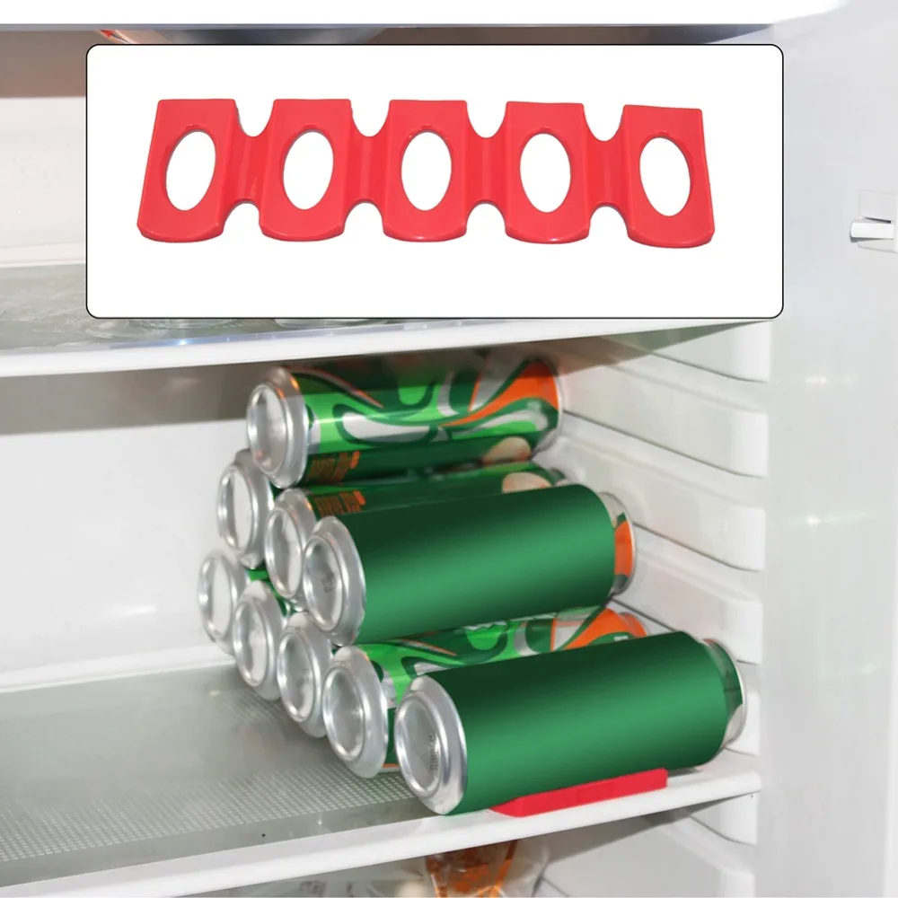 Wine Beer Fridge Cabinet - Vermelho silicone geladeira pode cerveja garrafa
