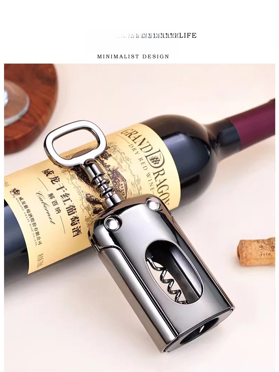 Wine Beer Red - Abridor de Garrafas Multifuncional Tlife para
