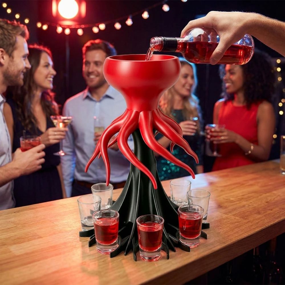 Wine To Beer To Liquor - Dispensador de Bebidas com 8 Saídas