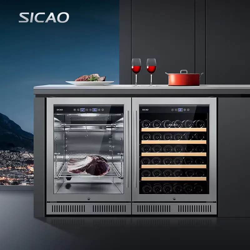 Wine Beer Fridge Cabinet - Refrigerador de Envelhecimento a Seco para