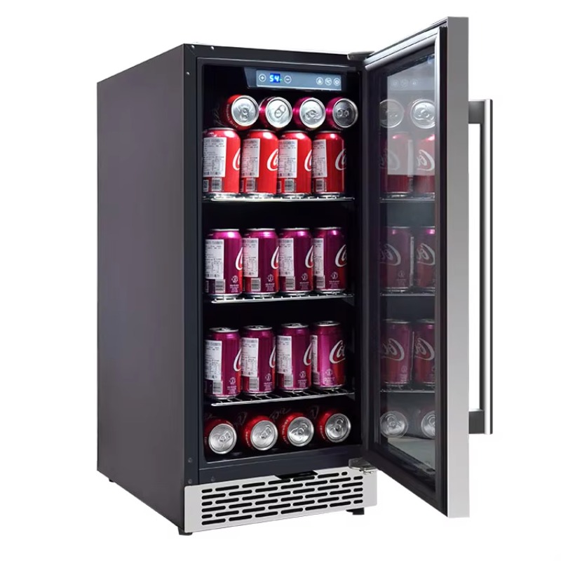 Wine Beer Fridge Cabinet - Pequeno refrigerador de bar de bebidas,