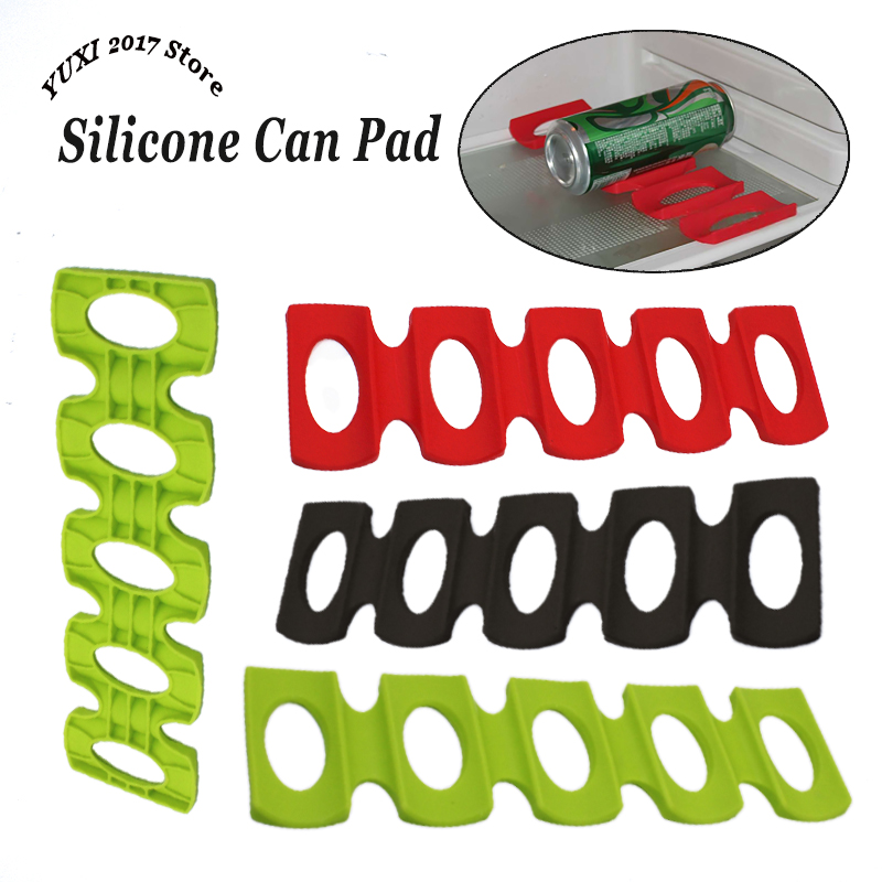Wine Beer Fridge Cabinet - 1/2 pçs silicone geladeira pode cerveja