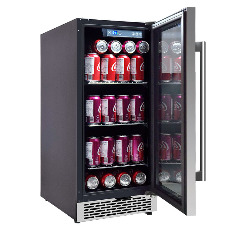 Oem pequena bebida bar geladei - Wine Beer Fridge Cabinet avaliação e preço