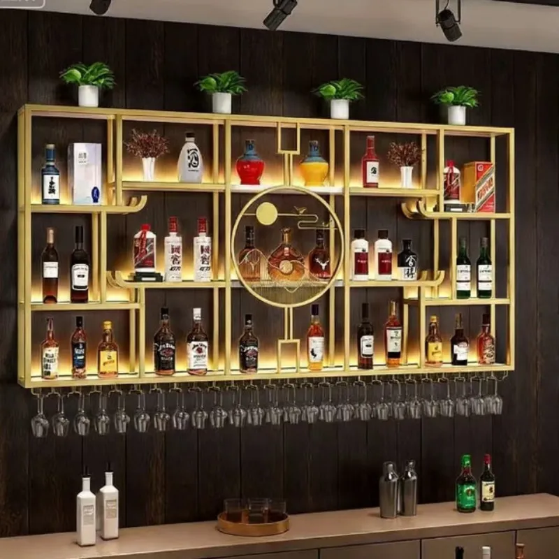Prateleira de Vinho de Ferro F - Wine & Beer Quito avaliação e preço
