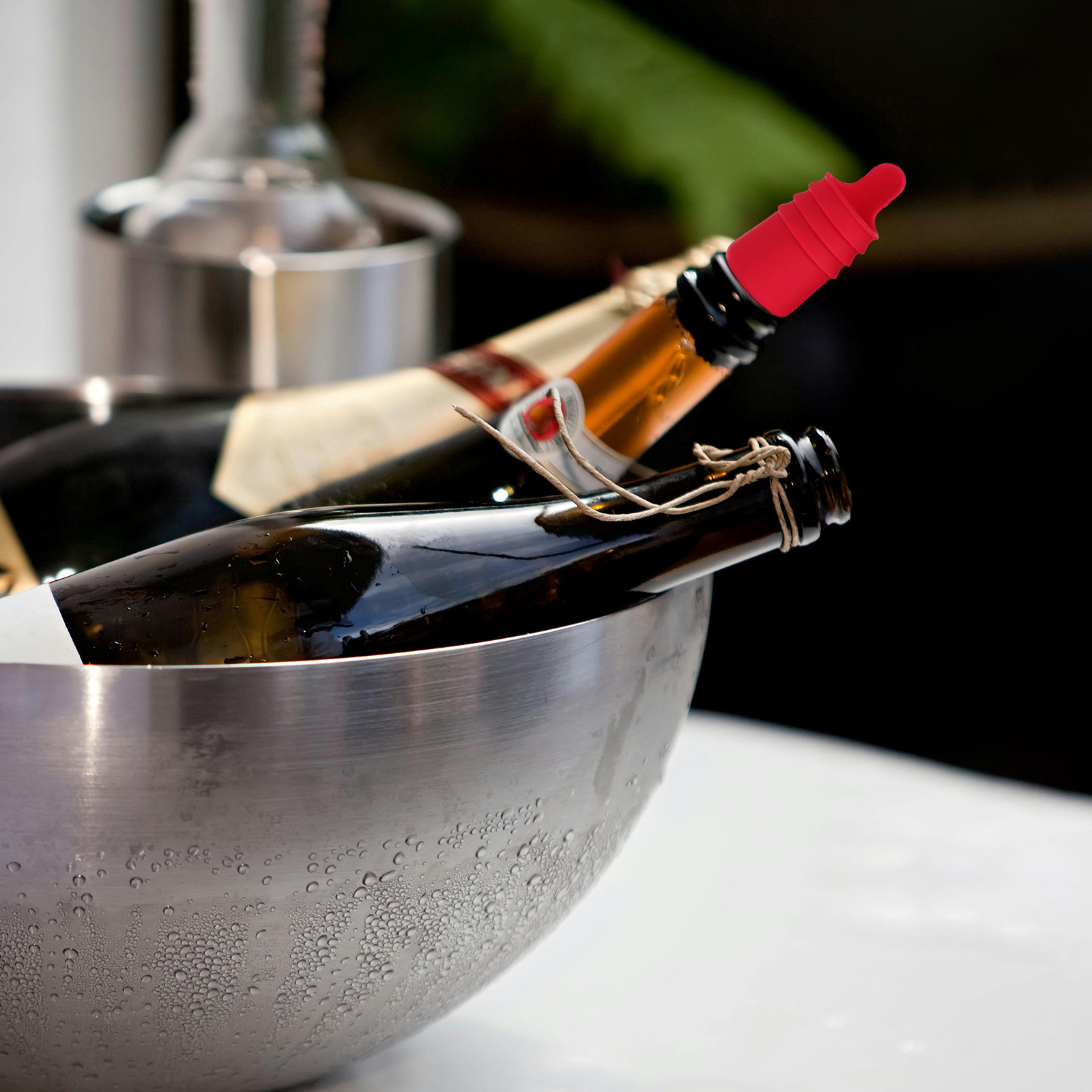 4 Peças de Tampas de Silicone  - Wine To Beer To Liquor avaliação e preço