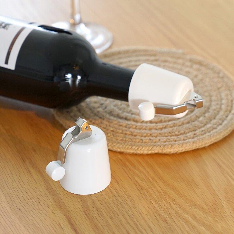 Tampa de Garrafa de Vinho em S - Wine To Beer To Liquor avaliação e preço