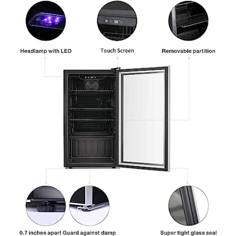 Refrigerador/Armário de Vinhos - Wine Beer Fridge Cabinet avaliação e preço