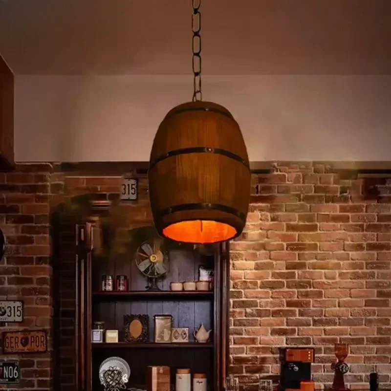 Luminária Rústica Vintage, Lus - Wine & Beer Quito avaliação e preço